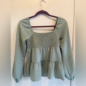 Paper Crane Babydoll Top Size S